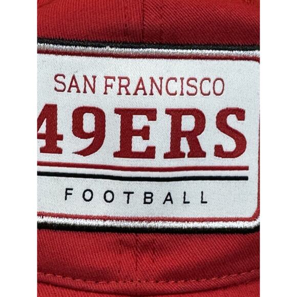 san francisco 49ers Trucker Mesh Hat Red Football NFL Baseball Cap - Picture 2 of 12